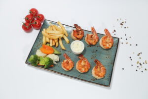 Grilled shrimps