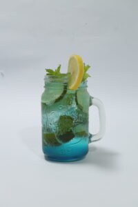 Bluebrry mojito